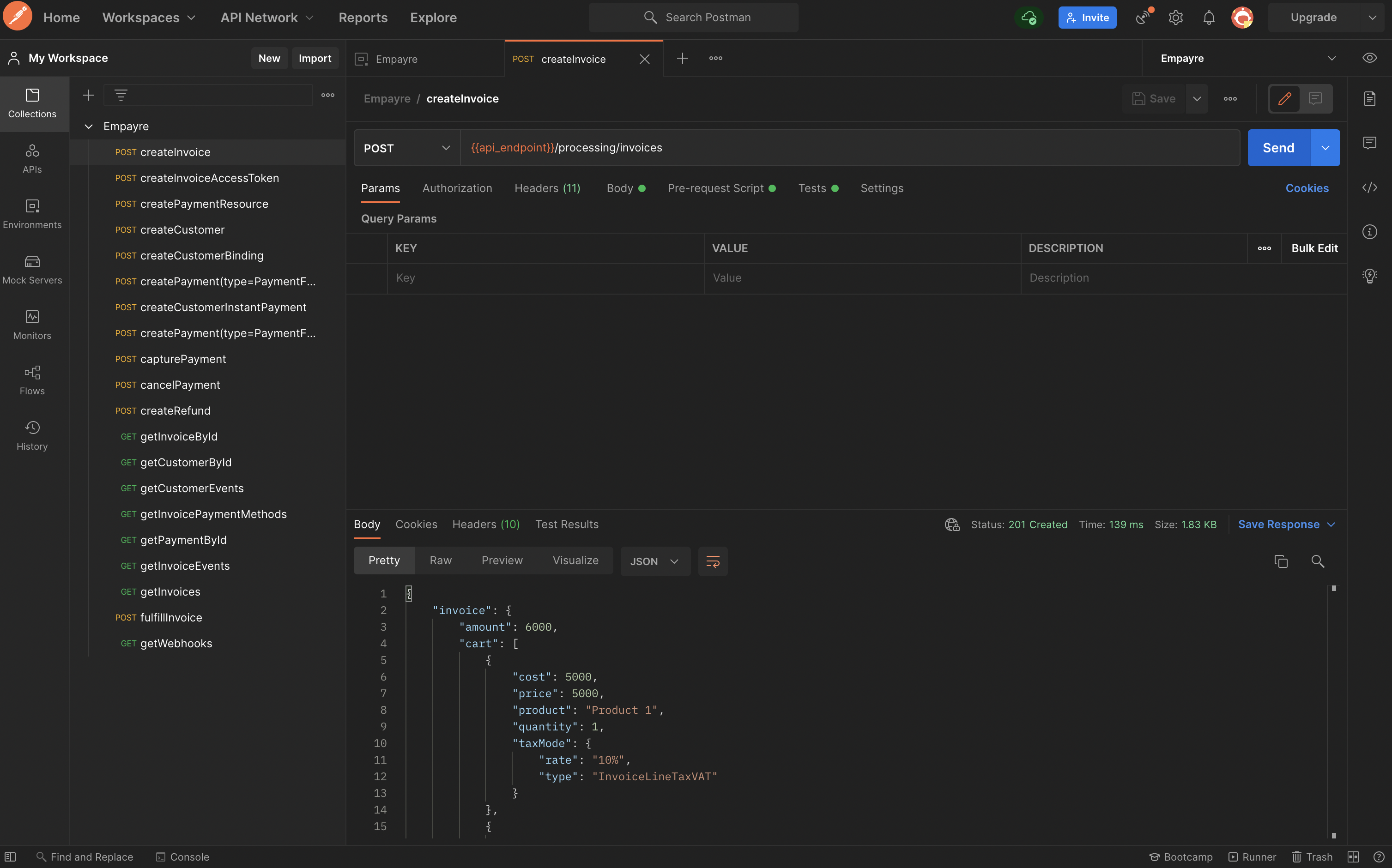 postman-api-call